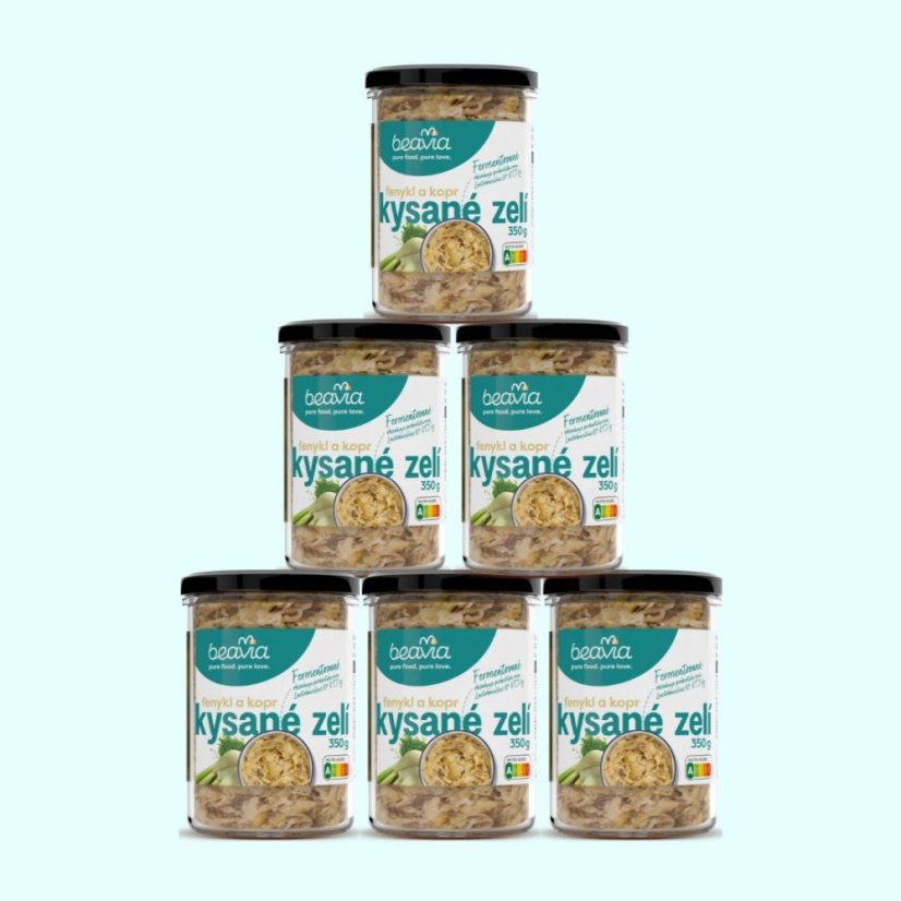 Kysané zelí fenykl a kopr 350 g