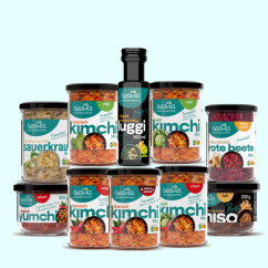 Beavia total MIX (fermentierte Salate & Gewürze) - wählen Sie 3 bis 6 Gläser