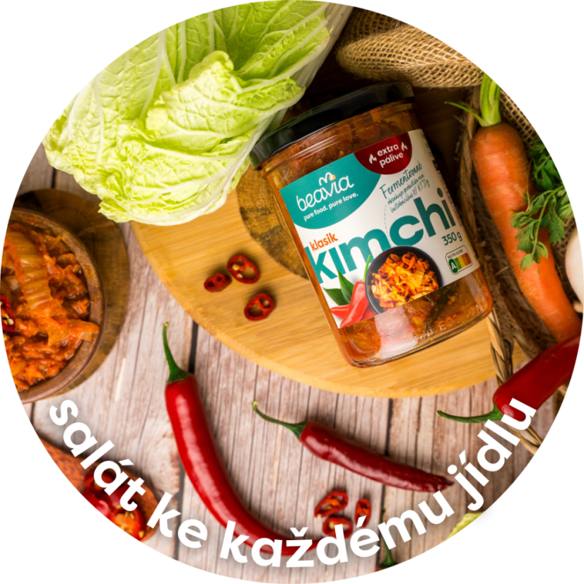 Kimchi, Yumchi, Kysané zelí, Červená řepa, Luggi, Miso: Mixuj s Beavia