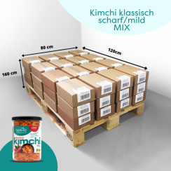 EURO-Palette: Kimchi MIX (sharf, mild) maximal 1188 Stück