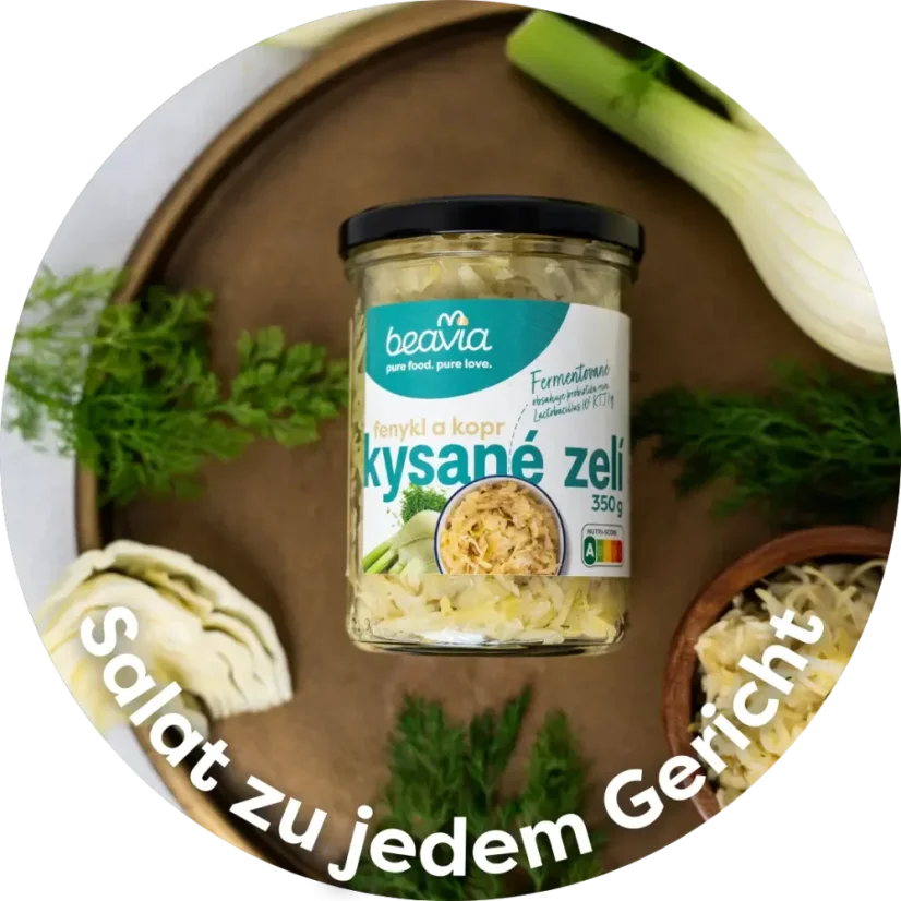 Sauerkraut mit Fenchel und Dill 350 g