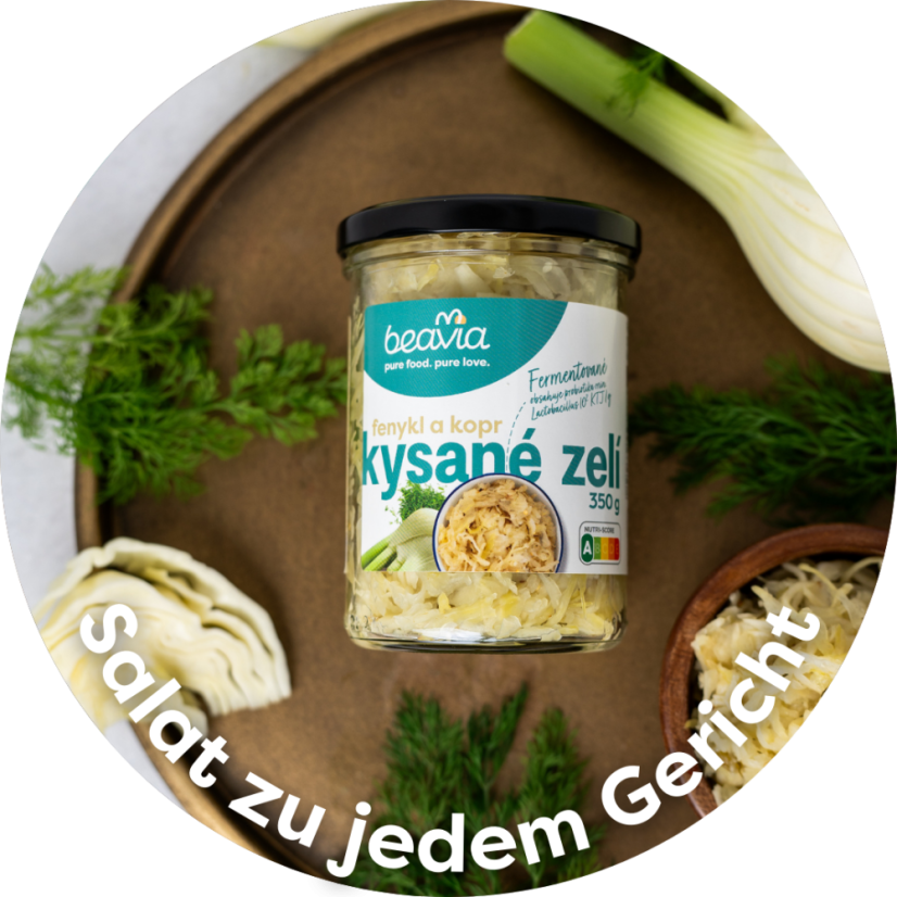 Beavia total MIX (fermentierte Salate & Gewürze) - wählen Sie 3 bis 6 Gläser
