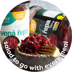 Beetroot with horseradish (6x350g)