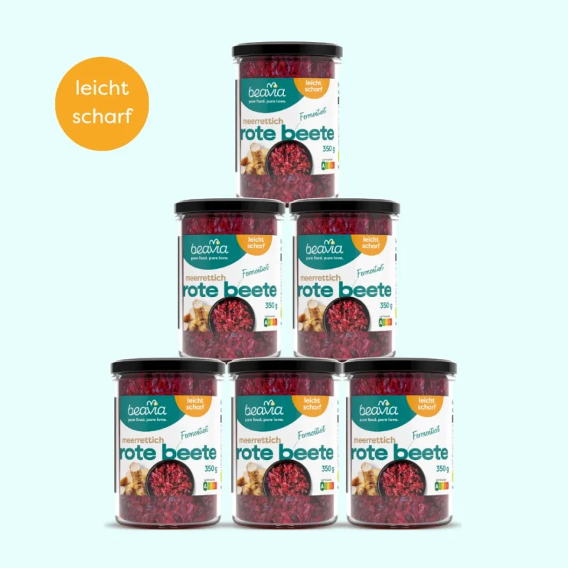 Rote Beete mit Meerrettich 350 g