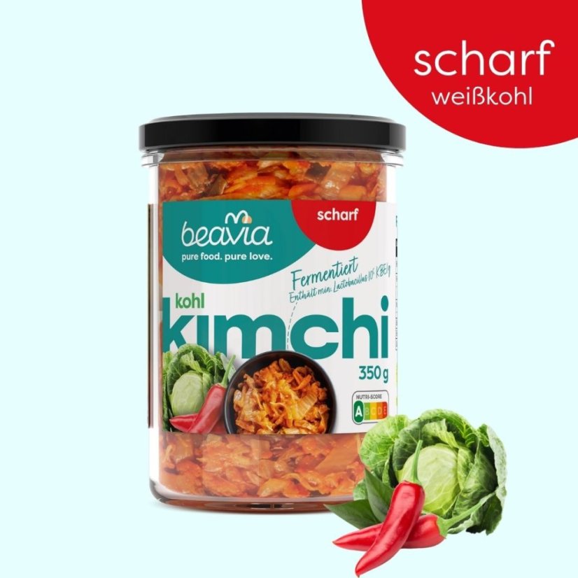 Kimchi klassisch Weißkohl SCHARF 350 g