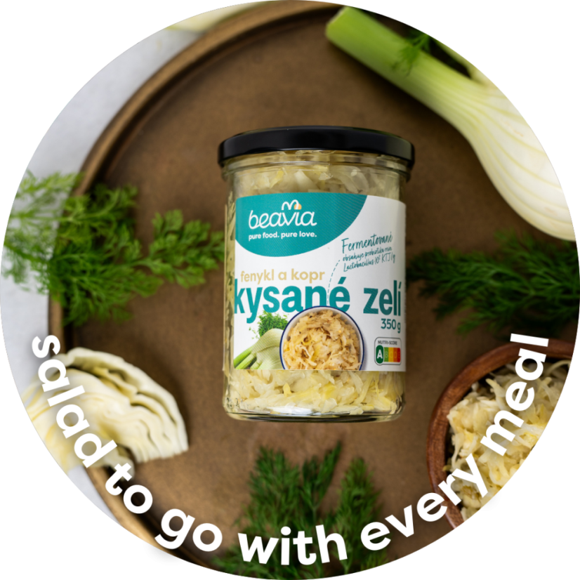 Beavia total MIX (fermented salads & seasoning) - pick 3 to 6 jars