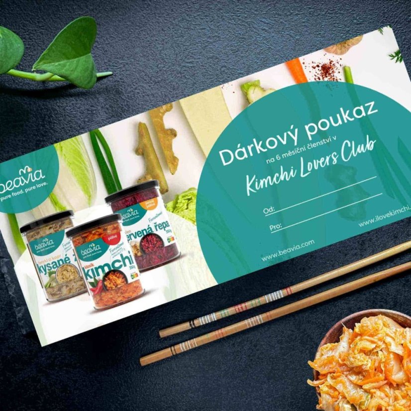 Kimchi Lovers Club - předplatné 6 měsíců