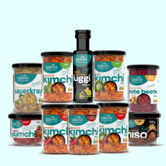Beavia total MIX (fermentierte Salate & Gewürze) - wählen Sie 3 bis 6 Gläser
