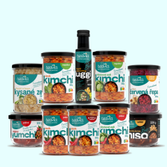Kimchi, Yumchi, Kysané zelí, Červená řepa, Luggi, Miso: Mixuj s Beavia