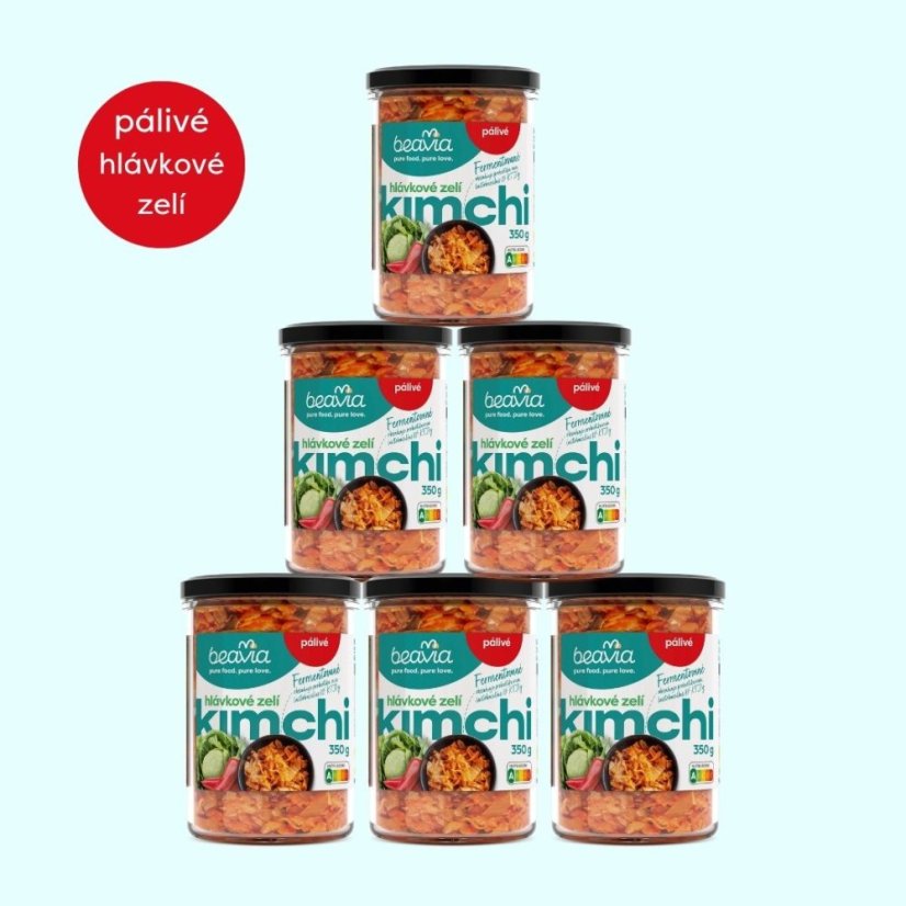 Kimchi hlávkové zelí PÁLIVÉ 350 g