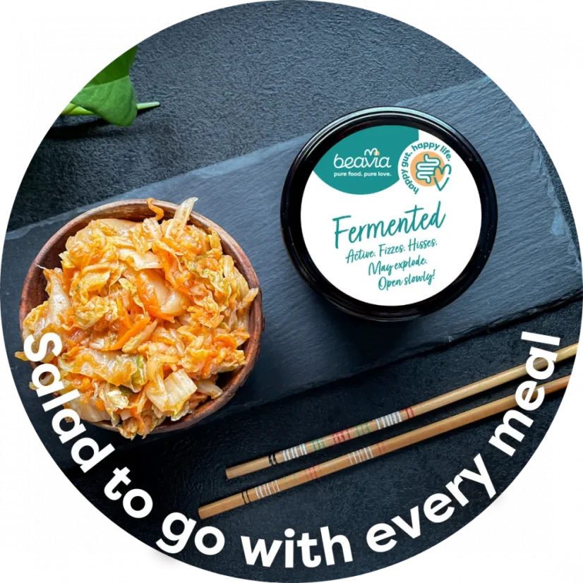 Kimchi white cabbage HOT 350 g