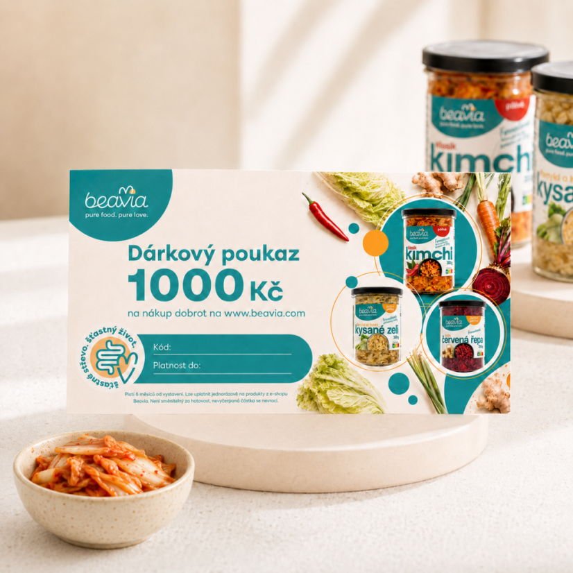 Dárkový poukaz Beavia - 1000 Kč