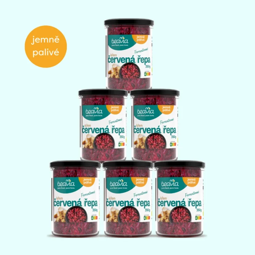 Červená řepa s křenem (6x350g)