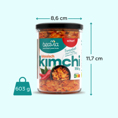 EURO-Palette:  Kimchi SCHARF maximal 1188 Stück