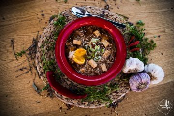 KIMCHI SOUP (with tofu or chicken)