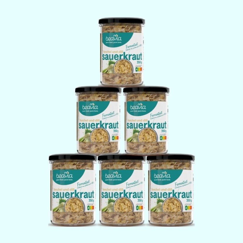 Sauerkraut mit Fenchel und Dill 350 g